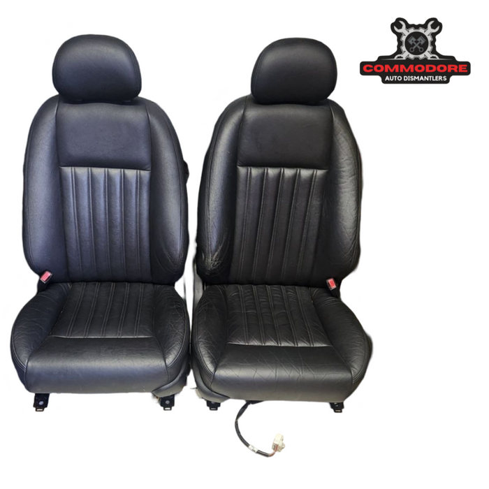 JOFB - VZ CALAIS PIANO BLACK LEATHER SEATS (FRONT & REAR)