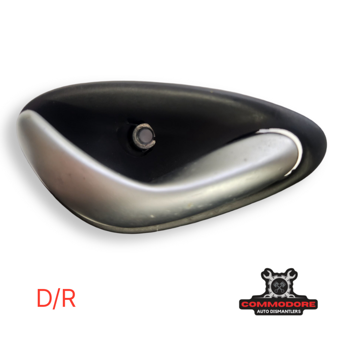 VT/VY/VX/VU/VZ - DRIVER'S REAR Internal Door Handle - (SATIN BLK)