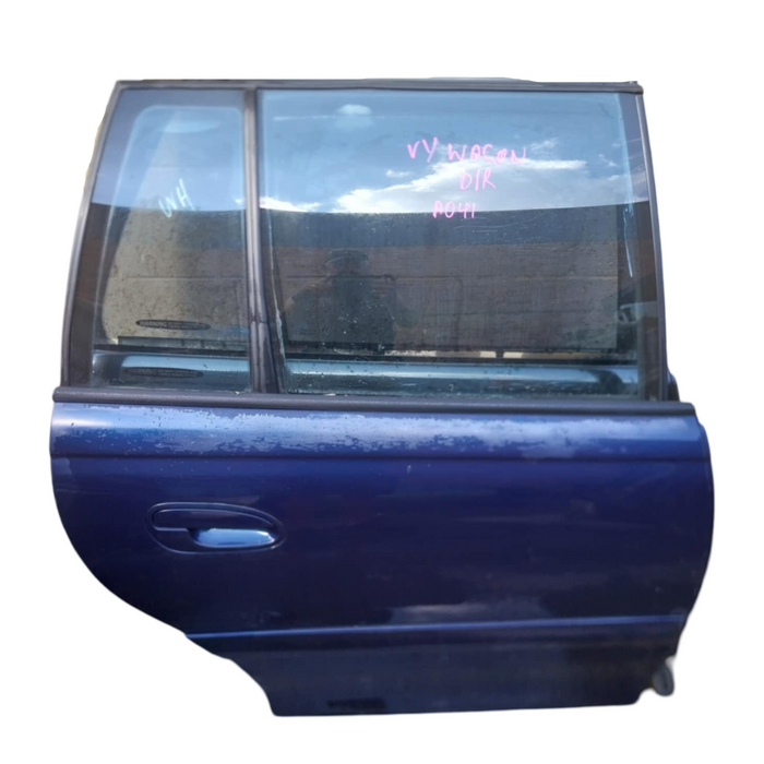 A041 - Vy HOLDEN COMMODORE - Driver's Rear DOOR - PAINT CODE VESPERS BLUE #718H