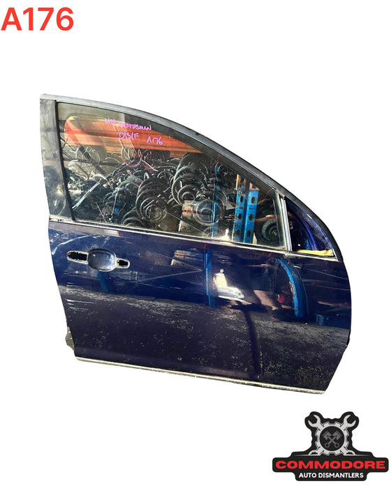 A176 - WM STATESMAN SEDAN- DOOR DRIVER'S FRONT - Vespers Blue PAINT CODE #718H