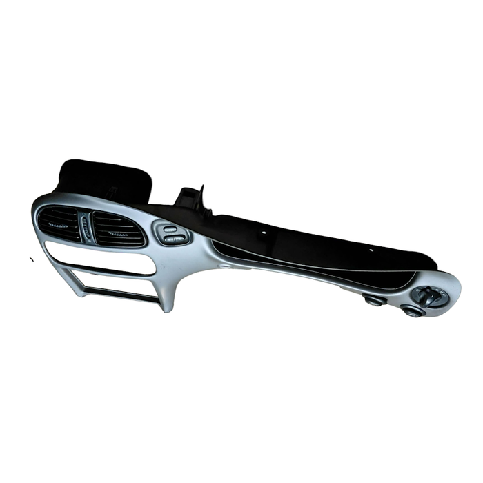 VXSS001 - VX SS HOLDEN COMMODORE - Silver Dash Facia w/ Hazard, Headlight, Mode, TRAC CTRL, Fog Light Switches & Air Vents