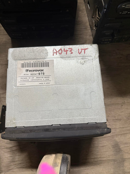 A043 - VT Holden Commodore - Eurovox Stereo with PIN CODE