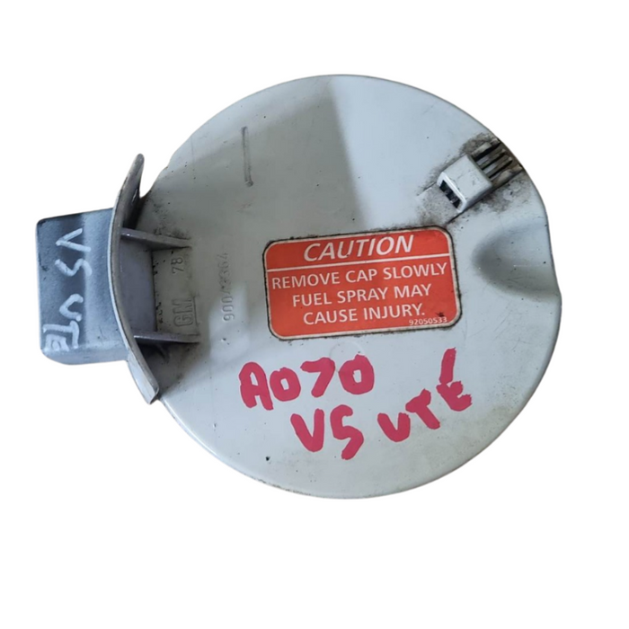 A070 - VS HOLDEN COMMODORE Ute - Fuel Flap - HERON WHITE #J073