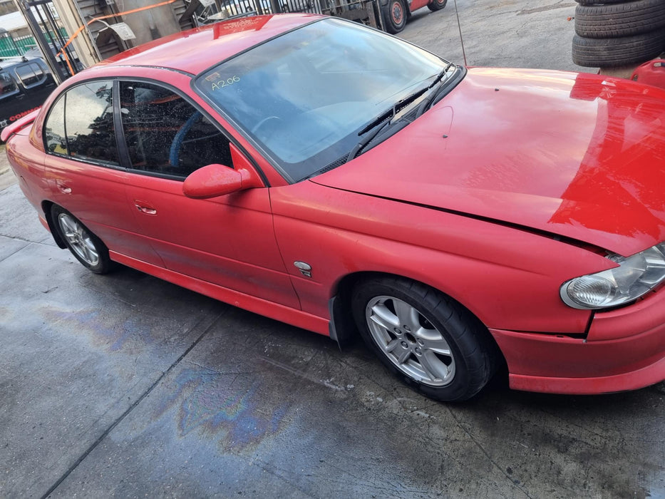 A206 - VX HOLDEN S-PAC COMMODORE SEDAN - FRONT BAR PAINT CODE - RED HOT #F143