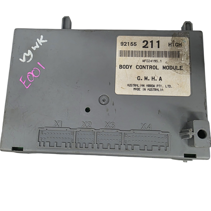 E001 - VY Holden Calais / WK Holden Caprice - Body Control Module (211 HIGH)