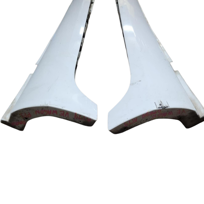 A179 - VE Holden Commodore Wagon - Sideskirts (Pair) Herron White