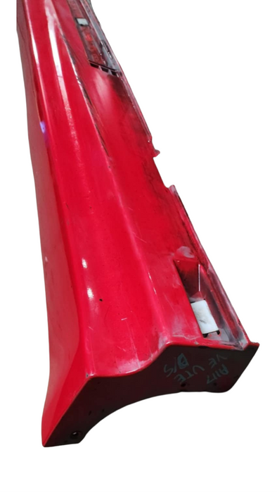 A117 - VE SV6 Holden Utility - Sideskirt (DRIVERS SIDE) - STING RED #657F