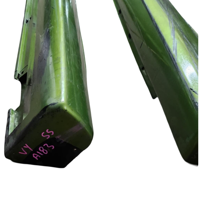 A182 - VY SS Holden Commodore Sedan - Sideskirts (pair) Hothouse Green