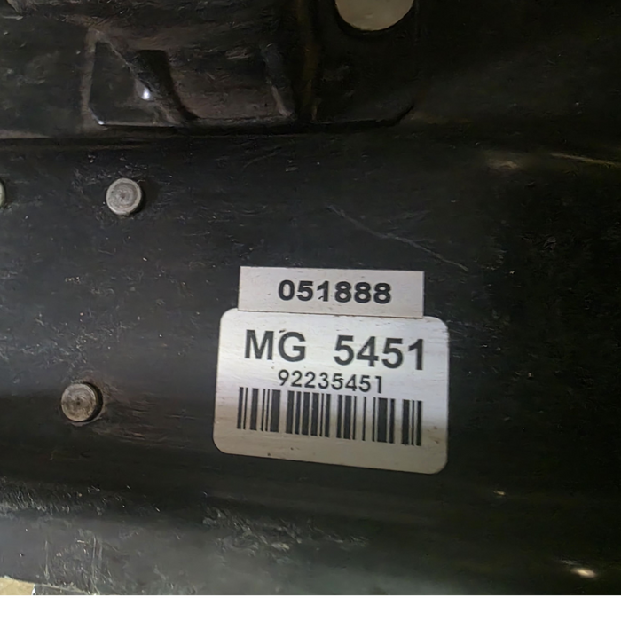 A097 - VE Holden Commodore Utility - Spare Wheel Winch