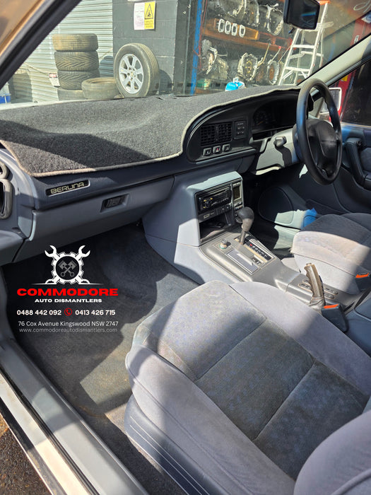 VN / VG / VP / VR / VS Holden Commodore - PASSENGER SIDE - Kick Panel / Dark Grey #25i Cloth- Part #92048897