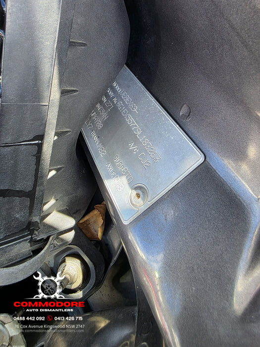 A275 - VE Holden Calais V Series I, V6 LY7 Auto M82 275,XXXkms Paint Code #354N Evoke Mica Metallic