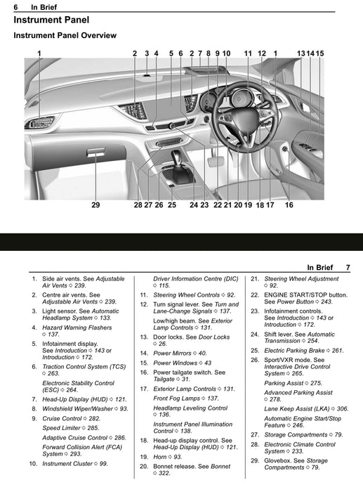 A107 - ZB HOLDEN COMMODORE - Dashboard (COMPLETE)