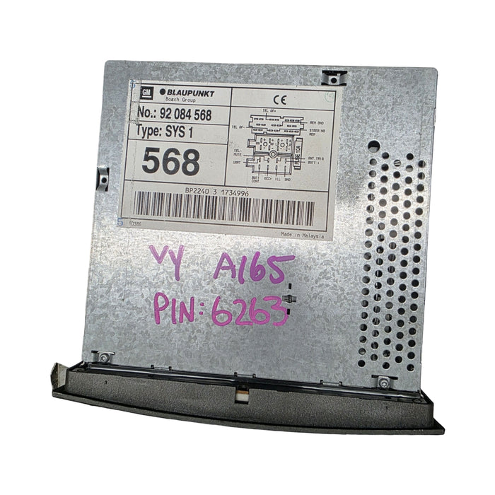 A165 - Vy Executive - Blaupunkt Stereo - Silver with PIN CODE