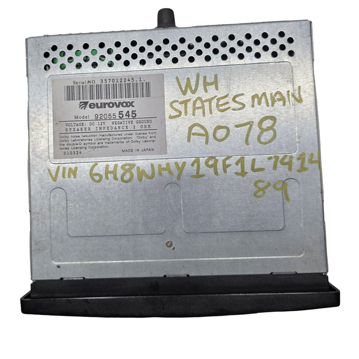 A078 Wh Statesman Eurovax Stereo