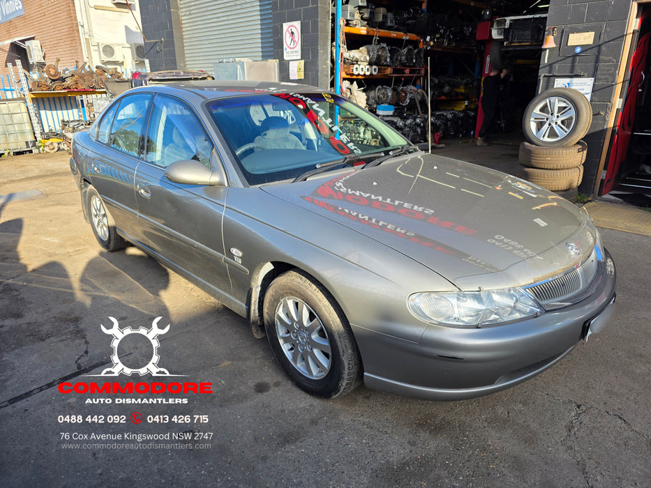 A278 - VX Holden Commodore Sedan - External Door Handle - Passengers Rear - TUNGSTEN METALLIC #H114