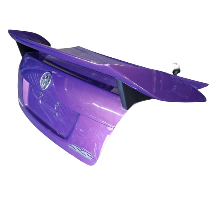 DA001 - VE SS Holden Commodore - Bootlid with Wing - PAINT CODE Morpheus Purple #448N