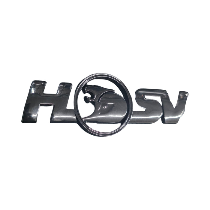 HSV Holden Commodore - Badge Metal Black - NEW