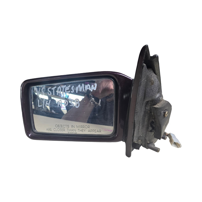 A038 - VS HOLDEN STATESMAN CAPRICE - Passenger's Side Mirror - PAINT CODE - RUBENS RED MICA #F118