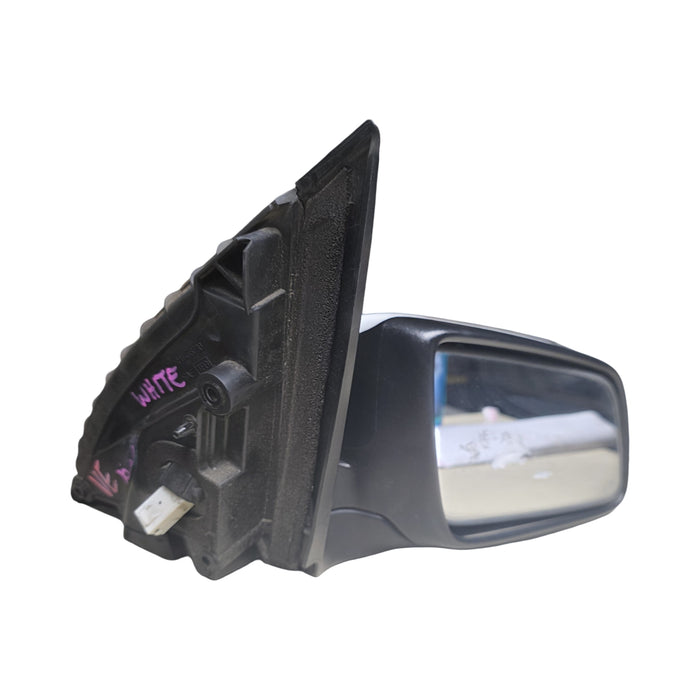 a066 - VE HOLDEN COMMODORE - Side Mirror Drivers Side - Heron White #j073
