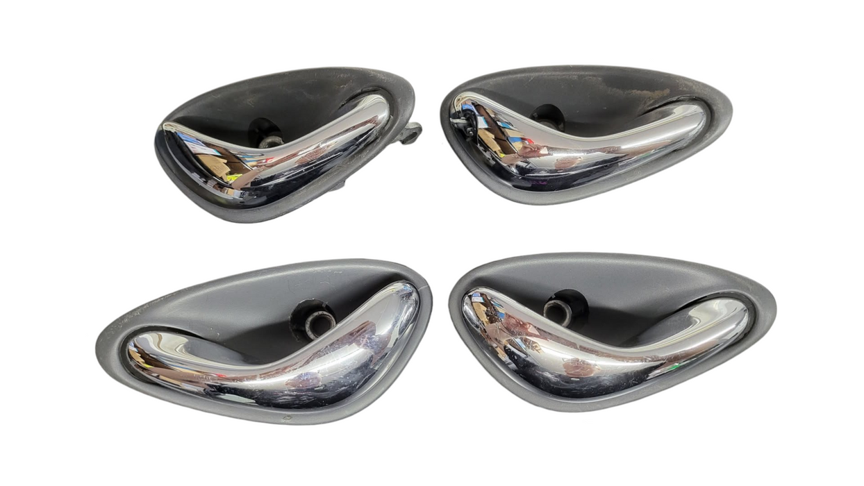 VT/WH/VX/VY/VK/VZ/WL - INTERNAL DOOR HANDLES - GREY/CHROME