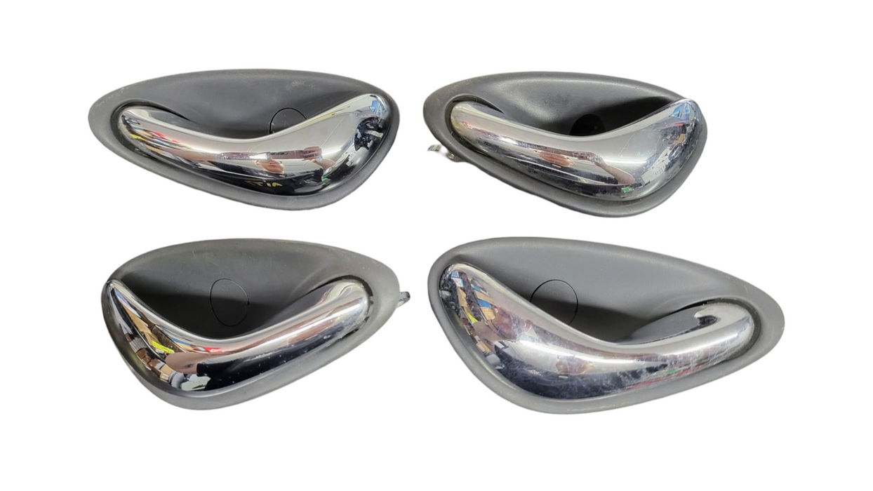 VT/WH/VX/VY/VK/VZ/WL - INTERNAL DOOR HANDLES - GREY/CHROME