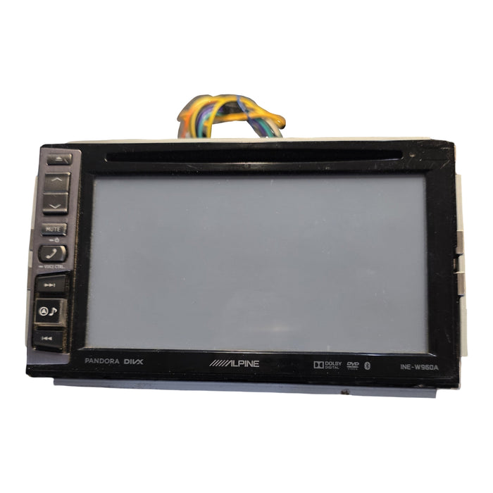 A246 - ALPINE INE-W960A 6.1” Touch Screen Navigation DVD/CD Multimedia Station