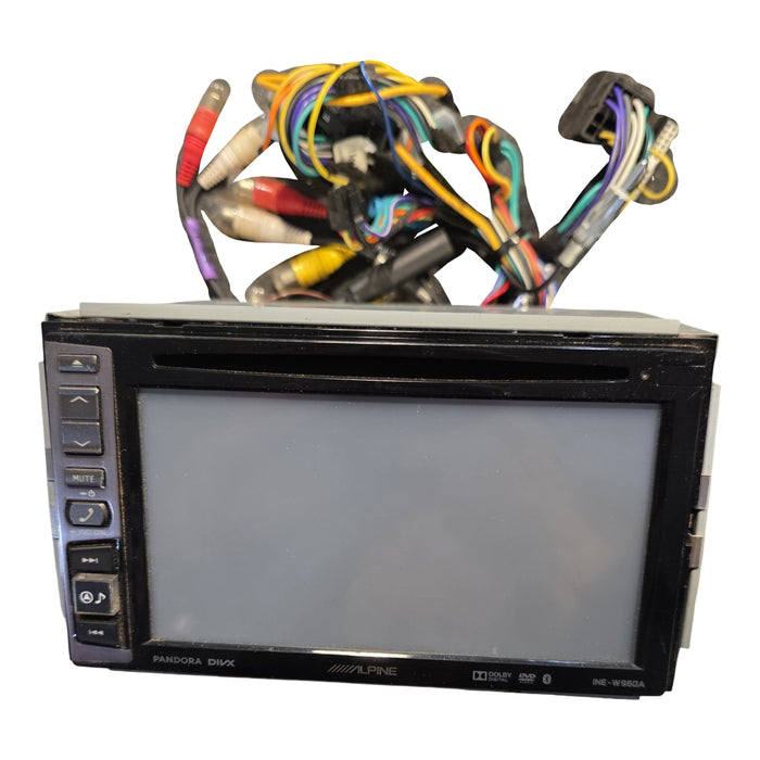 A246 - ALPINE INE-W960A 6.1” Touch Screen Navigation DVD/CD Multimedia Station
