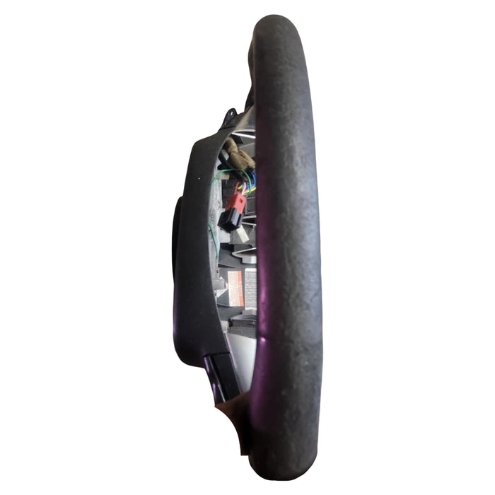 A268 - VZ HOLDEN CALAIS SEDAN - Steering Wheel Black Leather with Steering Control Buttons