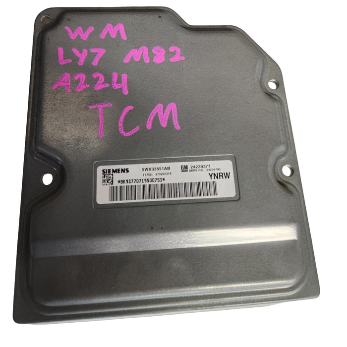 A224-WM 2007 HOLDEN STATESMAN - TRANSMISSION CONTROL MODULE M82 AUTO V6 LY7 - SERVICE #24239785