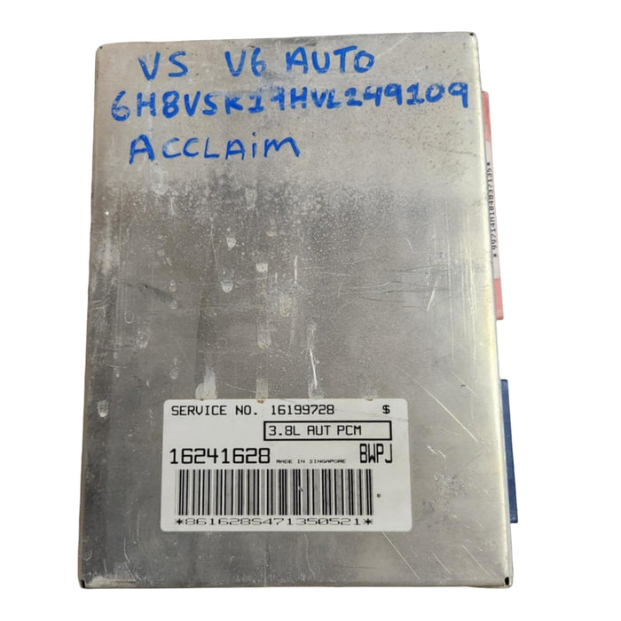 a084 - VS HOLDEN COMMODORE ACCLAIM V6 - ECU - SERVICE #16199728