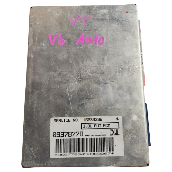 VT HOLDEN COMMODORE V6 - ECU AUTO - SERVICE #16233396