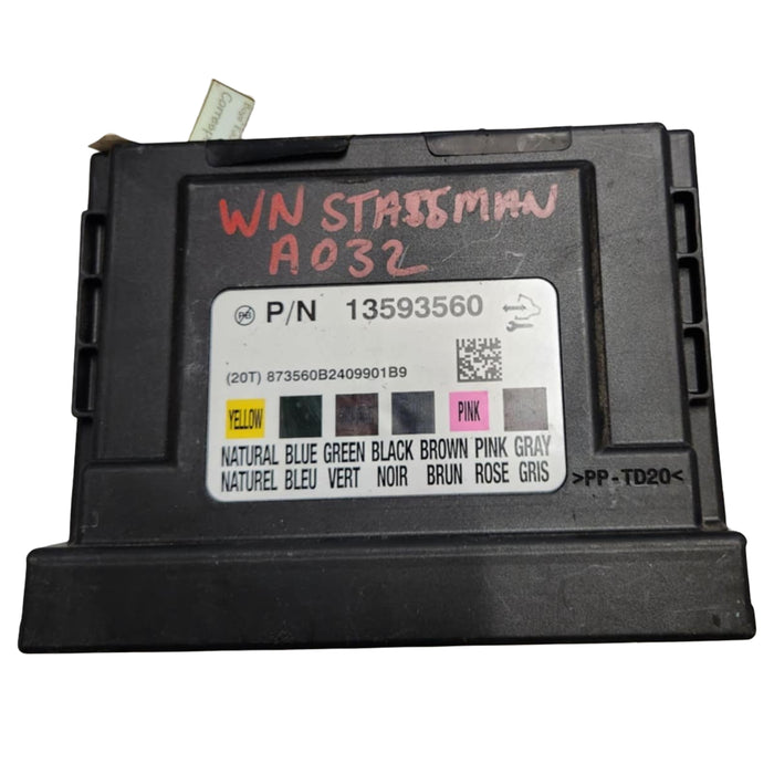 A032 - 1997 WN HOLDEN COMMODORE - BCM  - PN #13593560