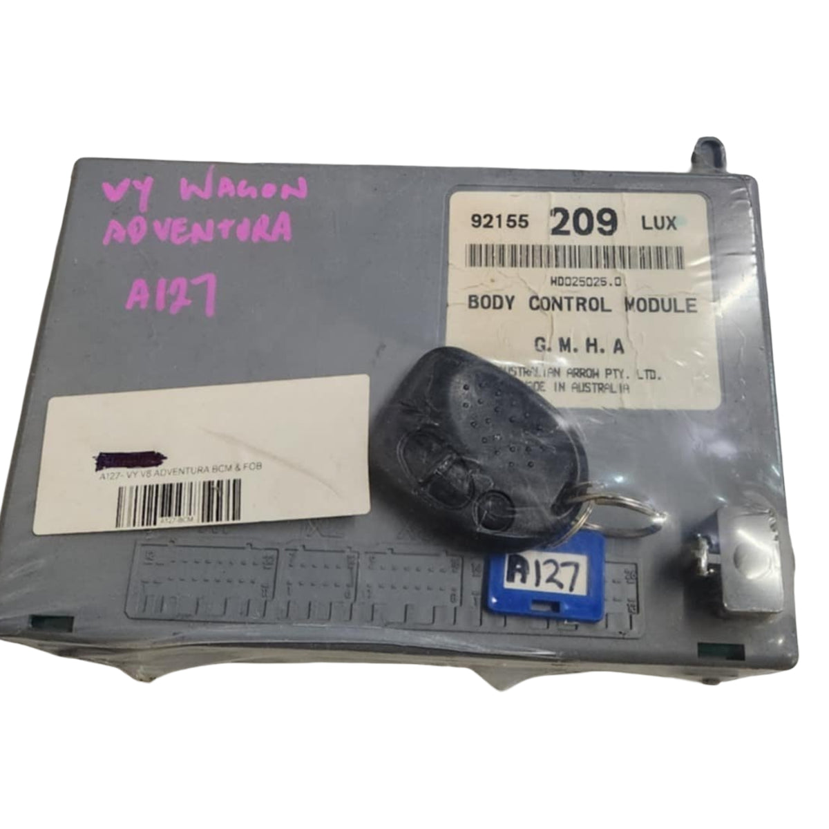 A127 - VY SERIES II Advantra Wagon (2003) - BODY CONTROL MODULE - V8 A ...