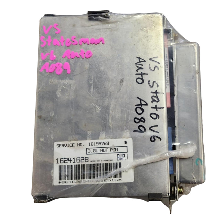 A089 - VS HOLDEN STATESMAN V6 AUTO - COMPUTER SET - (PCM Service # 16199728, BCM 379 High)