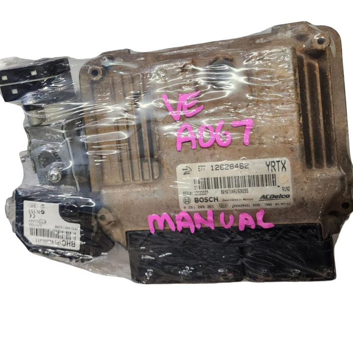 A067- VE Holden Commodore V6 Manual - Computer Set (BCM 15921353, ECU Service # 12623327, Ignition, Key & Fob)