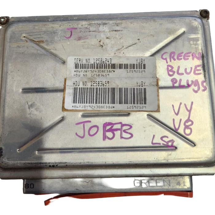 jofb - VY Holden Commodore V8 LS1 - ECU  Service #12586243 (Green & Blue Plug)