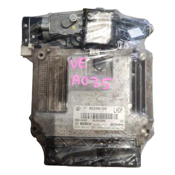 A035 - VE HOLDEN COMMODORE V6  - Computer Set (BCM PN:15948439, ECU SERVICE # 12614423, Ignition, Key & Fob)