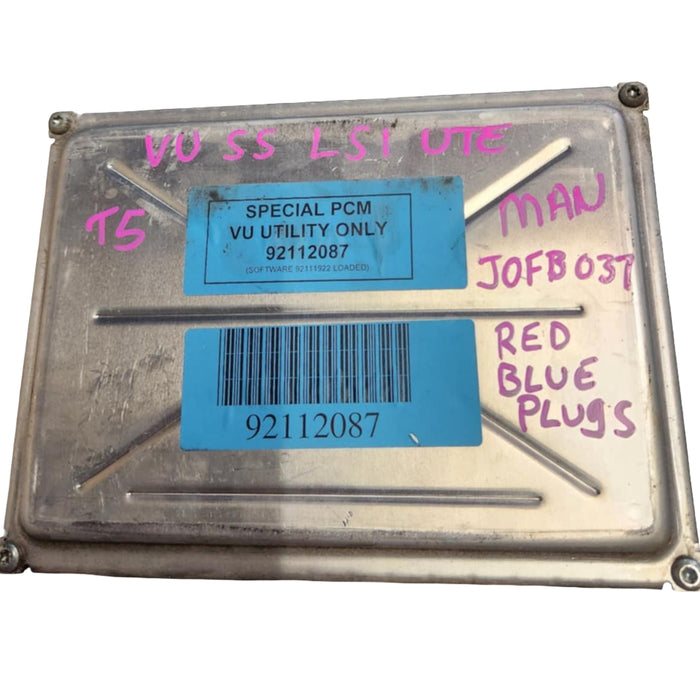 JOFB037 - VU Holen Commodore SS LS1 - T5 MANUAL ECU Part #92112087