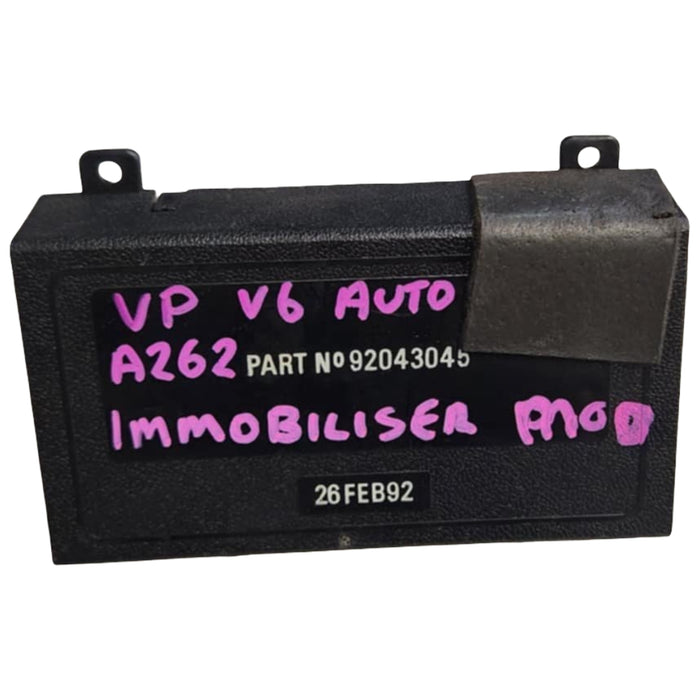 A262 - VP HOLDEN COMMODORE SEDAN - Immobilizer Alarm Module part #92043045