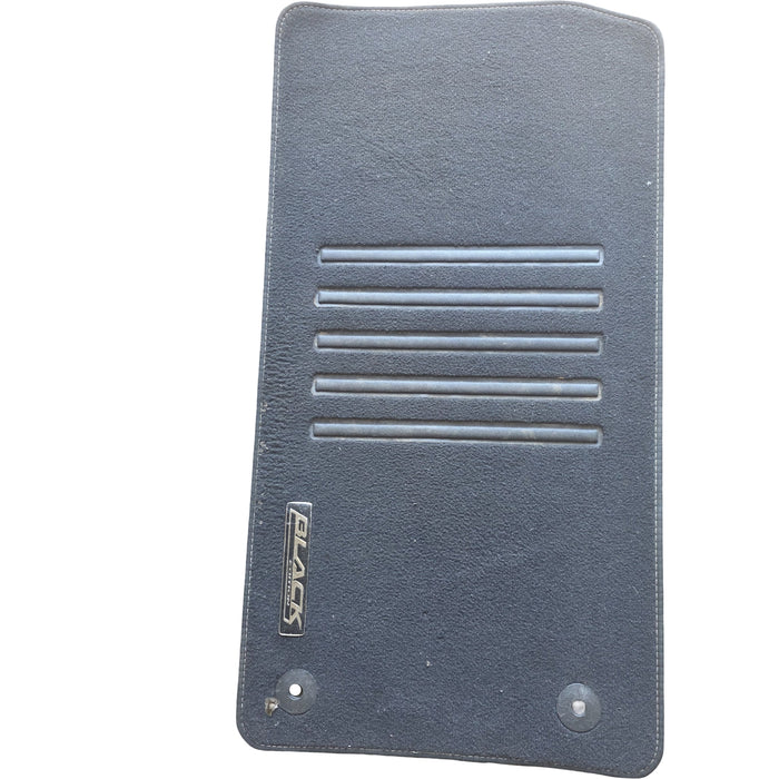VE HOLDEN UTILITY - FRONT FLOOR MATS - PAIR - BLACK EDITION