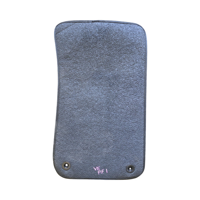 PF1 - VE HOLDEN COMMODORE - Passenger Front - FLOOR MAT / WHITE STITCHING