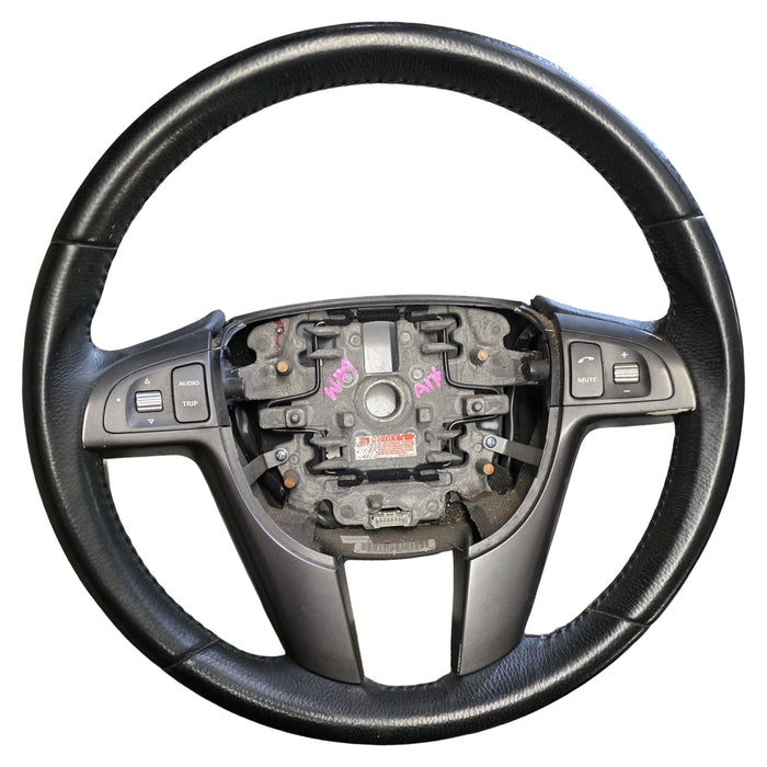 A176 - WM Holden Statesman - Leather Steering Wheel - grey trim