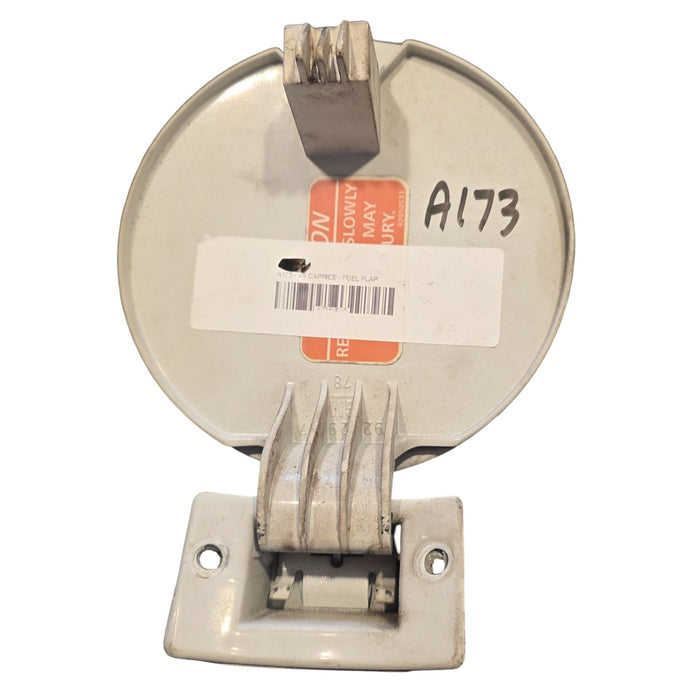 A173 - VS HOLDEN  STATESMAN / CAPRICE SEDAN - FUEL FLAP - HERRON WHITE #J073