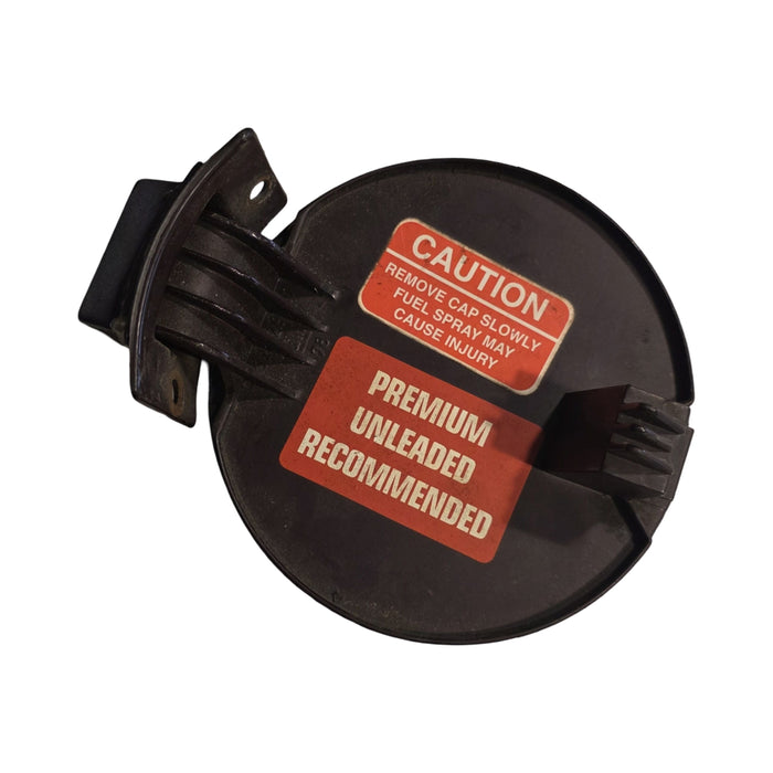 A038 - VS HOLDEN STATESMAN SEDAN - FUEL FLAP - RUBENS RED MICA #F118