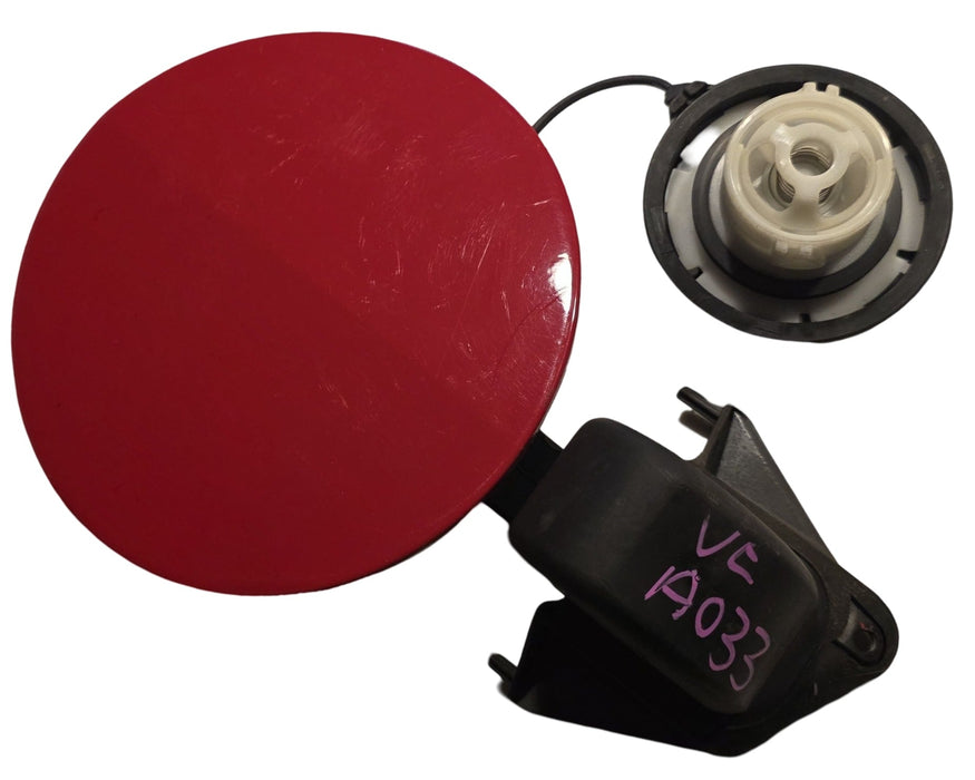 A033 - VE HOLDEN COMMODORE SEDAN - FUEL FLAP - STING RED #687F