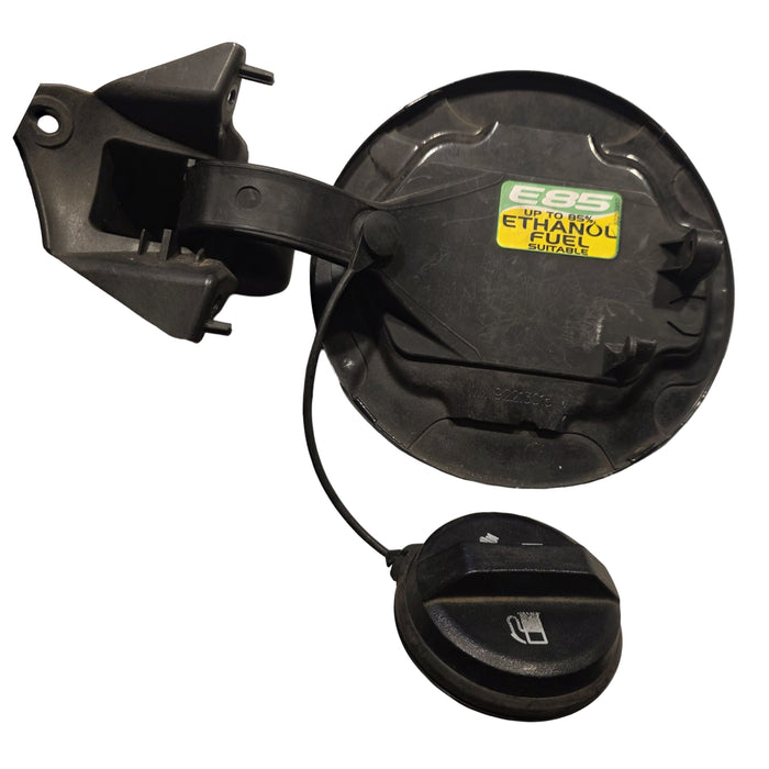 A079 - VE HOLDEN COMMODORE SEDAN - FUEL FLAP - PHANTOM BLACK #690F