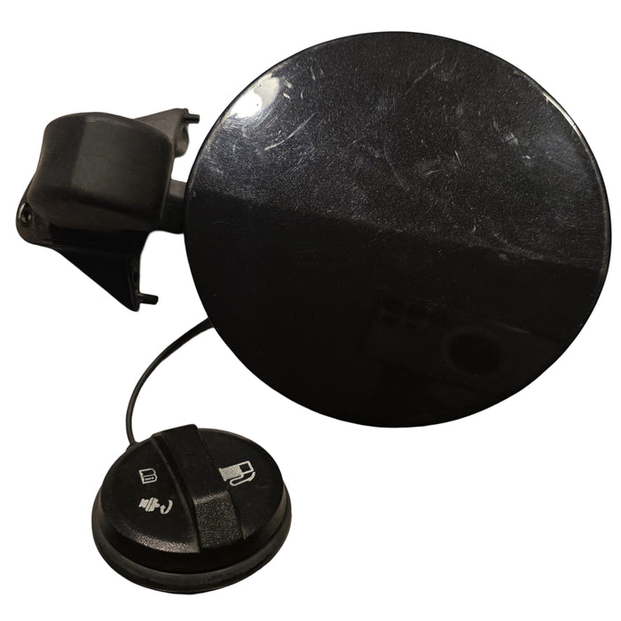 A047 - VE HOLDEN COMMODORE UTILITY - FUEL FLAP - PHANTOM BLACK #690F