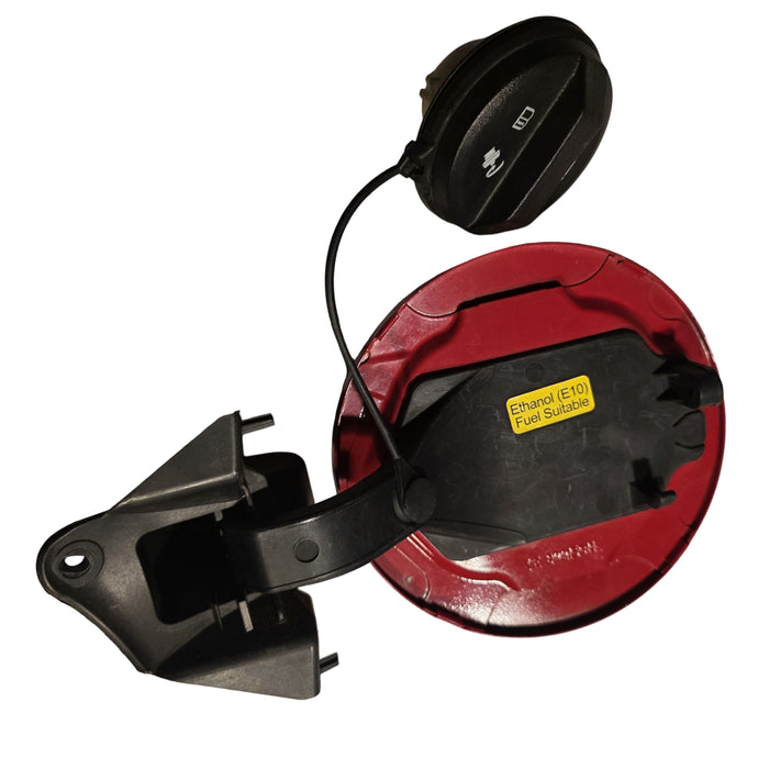 A025 - VE HOLDEN COMMODORE SEDAN SV6 - FUEL FLAP - RED