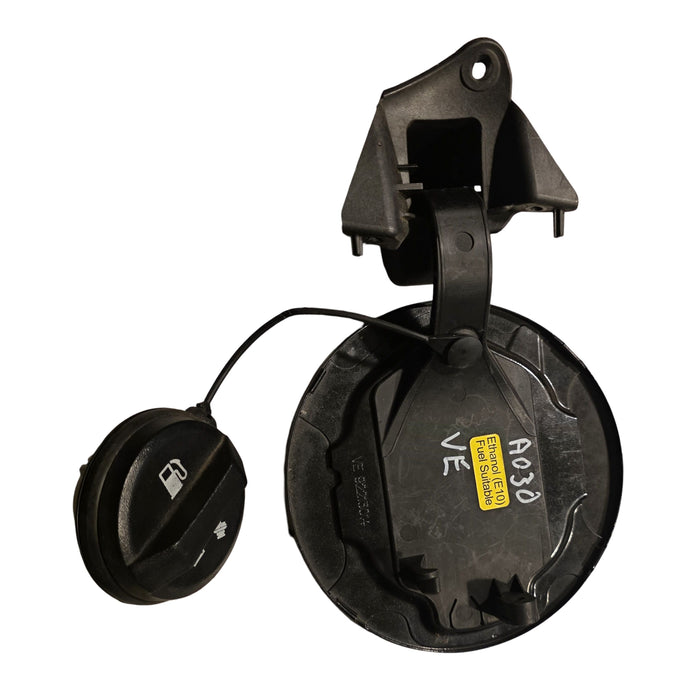 A030 - VE HOLDEN COMMODORE SEDAN - FUEL FLAP - PHANTOM black #690F