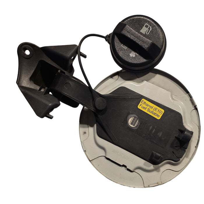 WM HOLDEN STATESMAN - FUEL FLAP Heron White Paint Code #679f